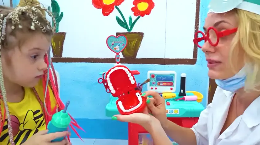 play going to the dentist